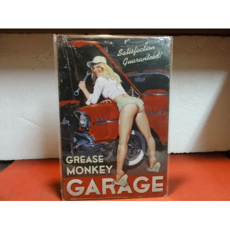 TOLE GARAGE PINUP  30CM X20CM