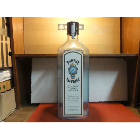 BOUTEILLE FACTICE  BOMBAY SAPPHIRE 5 LITRES HT.55CM