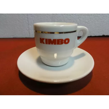 6 TASSES A CAFE KIMBO + 6 SOUS TASSES