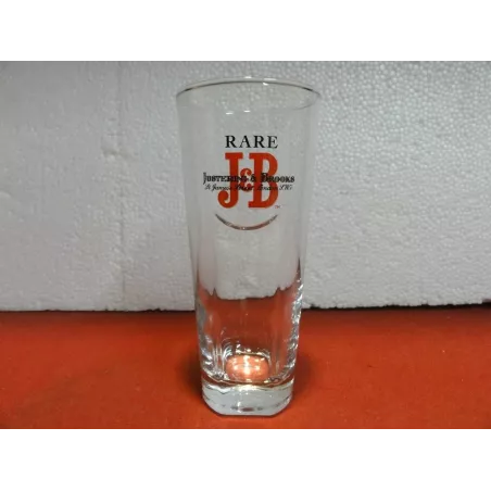 6 VERRES J&B  NOUVEAU MODELE 17CL HT.14.70CM