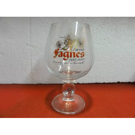 6 VERRES FAGNES 25/33/50CL 1998/2018 OLLECTOR