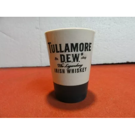 6 GOBELETS  TULLAMORE DEW 7/8CL HT.7.60CM