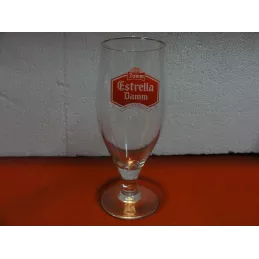 6 VERRES ESTRELLA  DAMM 25CL  HT. 16.60CM