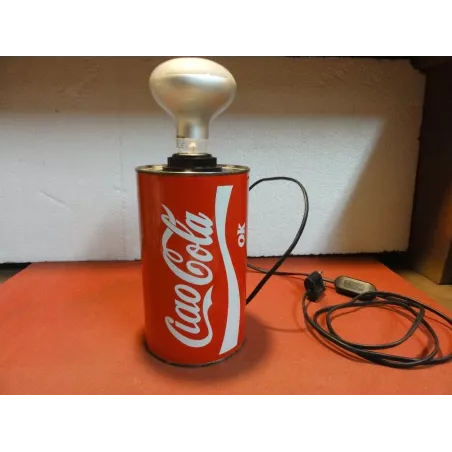 BOITE LAMPE COCA-COLA HT. 18.50CM