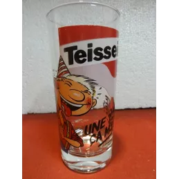 6 VERRES TEISSEIRE  HT 14CM