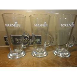3 CHOPES SIROP MONIN  25CL  HT 14.80CM
