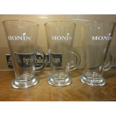 3 CHOPES SIROP MONIN  25CL  HT 14.80CM