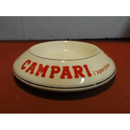 CENDRIER  CAMPARI  DIAMETRE 14.50CM