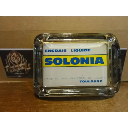 CENDRIER  ENGRAIS LIQUIDE SOLONIA  TOULOUSE  12CM X8.80CM