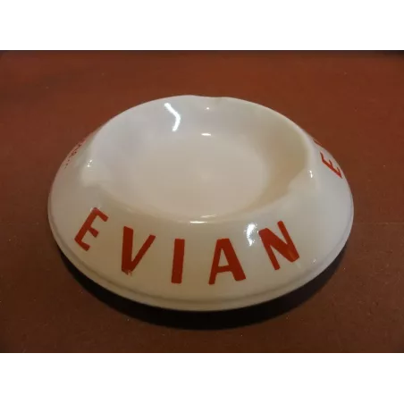 CENDRIER EVIAN  DIAMETRE 14CM