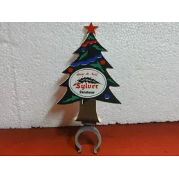 CAVALIER TIRAGE PRESSION  SYLVER  BIERE DE NOEL  13CM X7CM