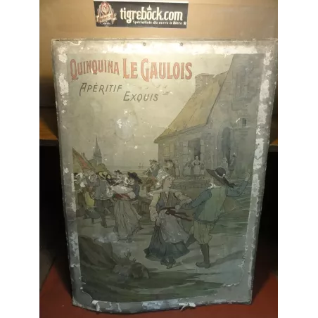 CARTON  QUINQUINA LE GAULOIS  61CM X44.50CM