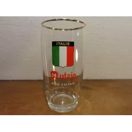 1 VERRE  MUTZIG ITALIE 20CL