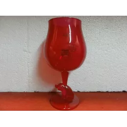 VERRE  RINCE COCHON  ROUGE 25/50CL