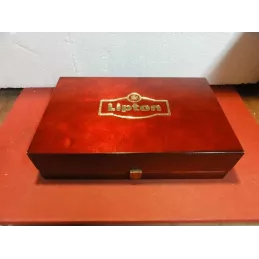 BOITE A THE LIPTON 34CM X21CM X9 CM