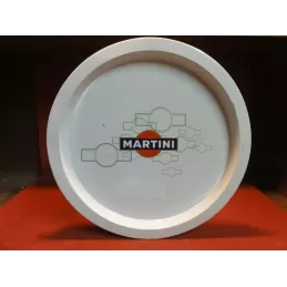PLATEAU MARTINI EN TOLE DIAMETRE 33CM