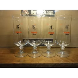 4 VERRES PICON BIERE 25CL HT.18.20CM