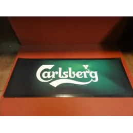 TAPIS DE BAR CARLSBERG  58CM X22CM