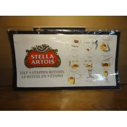 TAPIS  DE BAR STELLA ARTOIS  44CM X24CM