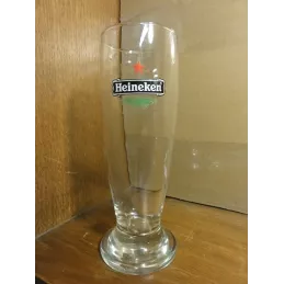 1 VERRE HEINEKEN  25/30CL HT 18CM