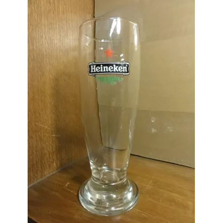 1 VERRE HEINEKEN  25/30CL HT 18CM