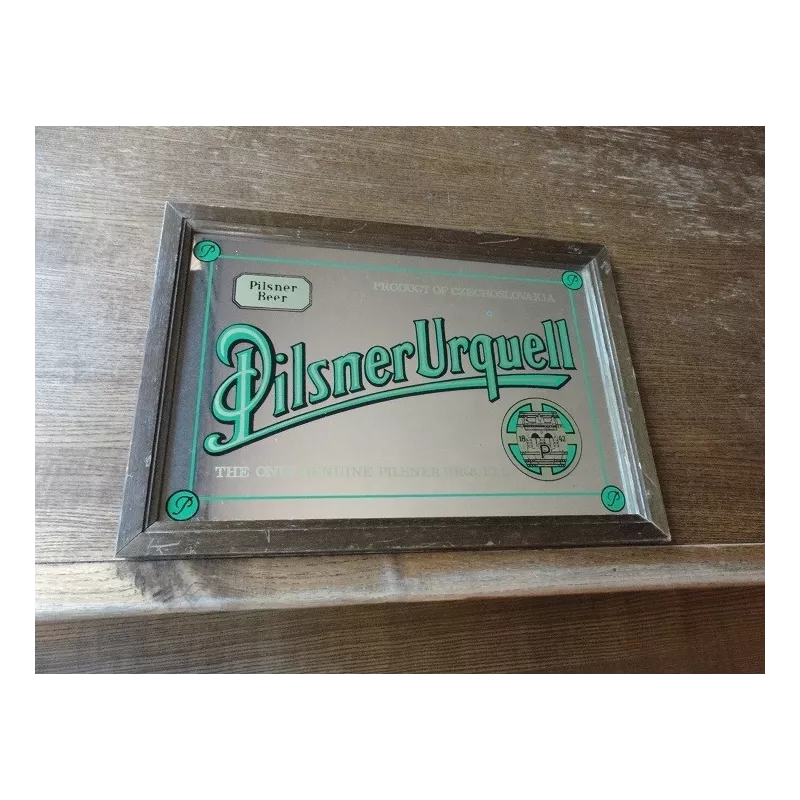 MIROIR PILSNER URQUELL 33.50CM X23.50CM