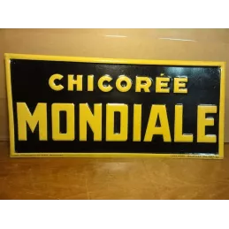 TOLE LITHO  CHICOREE MONDIALE 34CM X16CM