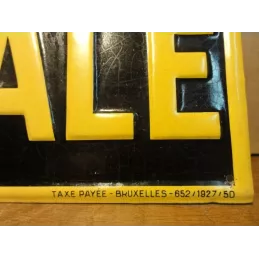 TOLE LITHO  CHICOREE MONDIALE 34CM X16CM