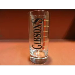 6 VERRES GIBSON'S 22CL HT.13CM