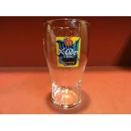 5 VERRES X CIDER KRONENBOURG 25CL HT.13.20CM