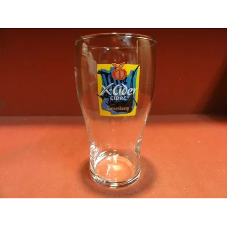 5 VERRES X CIDER KRONENBOURG 25CL HT.13.20CM