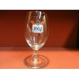 5 VERRES 1664 KRONENBOURG 40CL HT.18.70CM