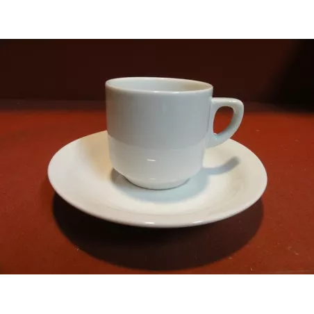 10 TASSES A CAFE NEUTRE