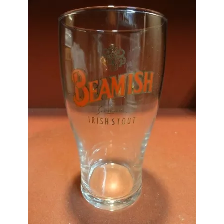 6 VERRES BEAMISH 50CL HT.15.90CM