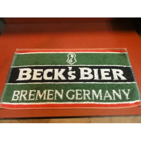 TAPIS DE BAR BECK'S BIER 43CM X23CM