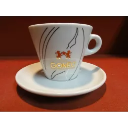 1 TASSE CHOCOLAT GONEO+1 SOUS TASSE 22CL