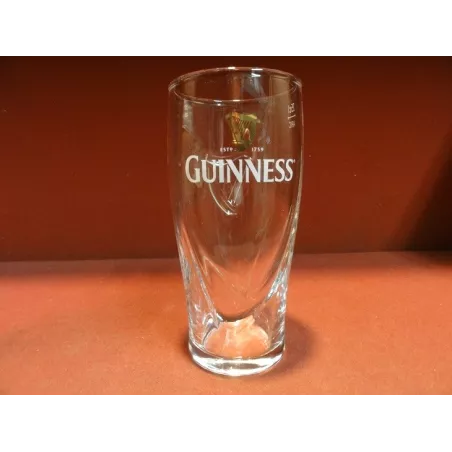 6 VERRES GUINNESS 25CL HT 13.80CM