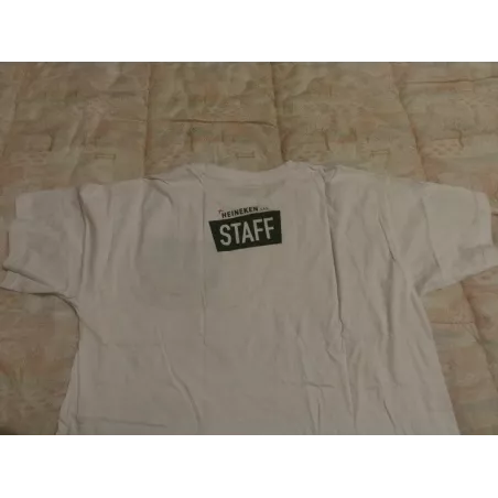 TEE SHIRT HEINEKEN STAFF TAILLE L