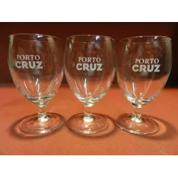 3 VERRES PORTO  CRUZ 10CL HT.10CM