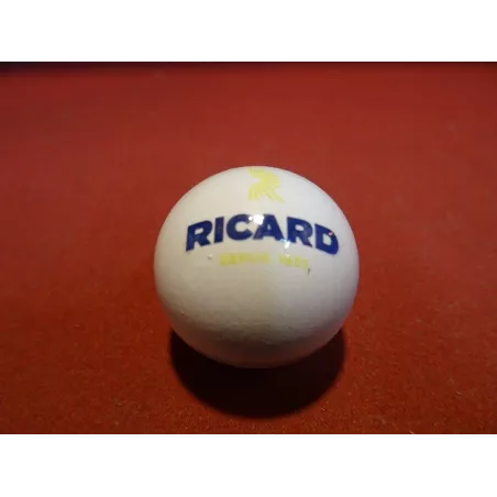 COCHONNET  DE PETANQUE  RICARD  BLANC 1/2 SOLEIL