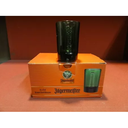 6 SHOOTERS  JAGERMEISTER  2CL  HT 7CM