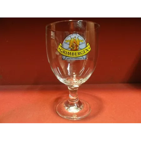 1 VERRE  GRIMBERGEN 50CL  HT 17.30CM  BLEU