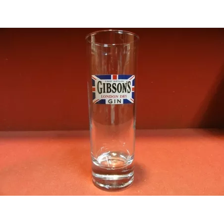 6 VERRES  GIN GIBSON 'S 22CL