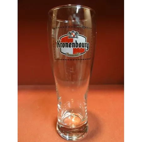 1 VERRE KRONENBOURG 25CL COLLECTOR  HT 17.30CM