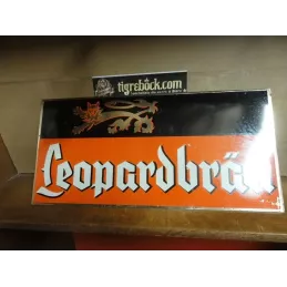 GLACOIDE  LEOPARBRAU  50CM X24CM