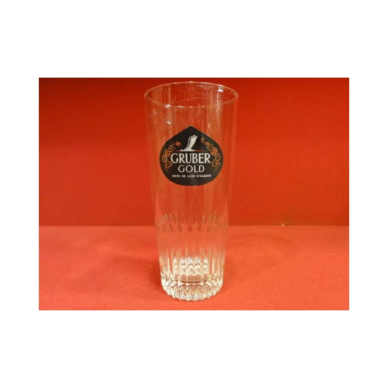 1 VERRE  GRUBER GOLD 25CL 