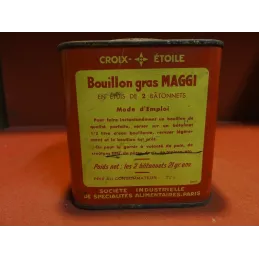 BOITE MAGGI  BOUILLON CUBE  30 ETUIS DE 2 BATONNETS