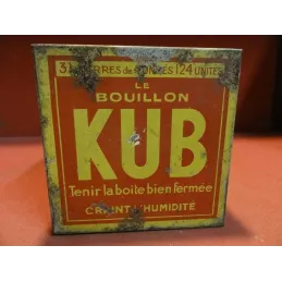 BOITE BOUILLON KUB 11CM X11CM X11CM