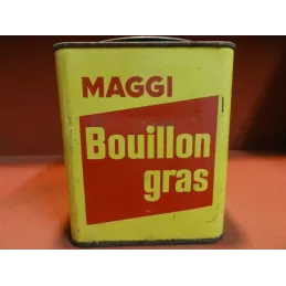 BOITE MAGGI  BOUILLON GRAS 11.80CM X11.80CM X13.50CM