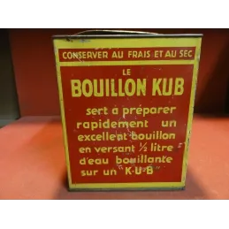 BOITE BOUILLON KUB 13.20CM X13.20CM X16CM